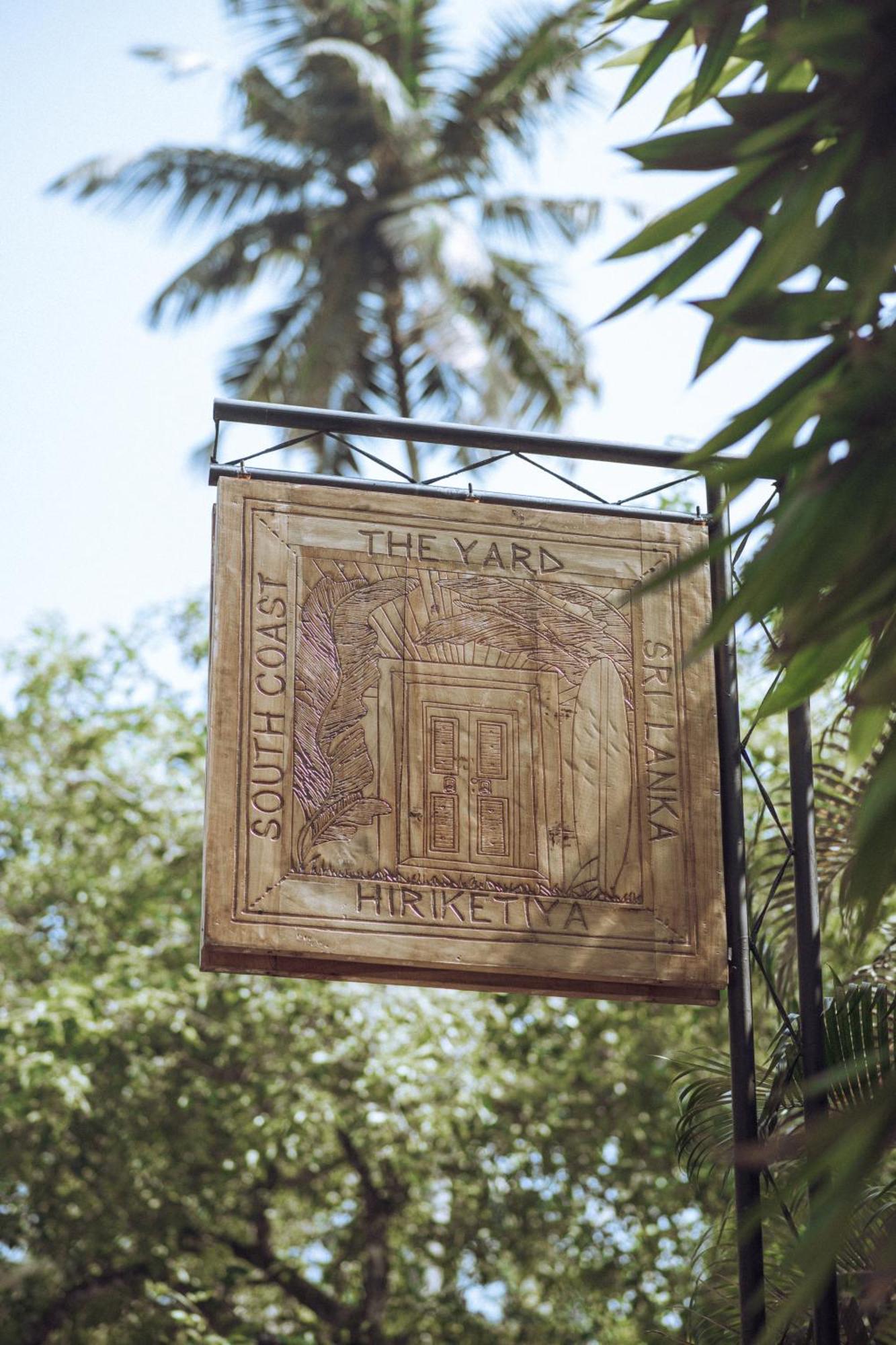 The Yard Hiriketiya Hotel Dickwella Exterior photo